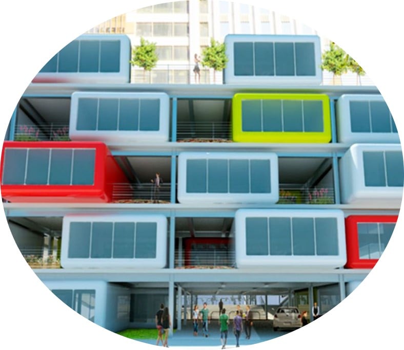 Parking Garage Revived Housing Innovation Collaborative