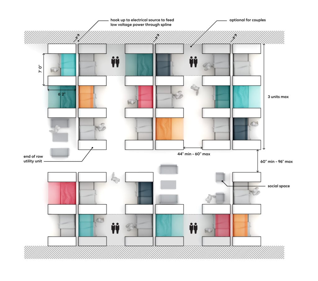 DOME Sleeping Pod Plan Rerender 111719 V3 Scaled 1 Housing Innovation Collaborative