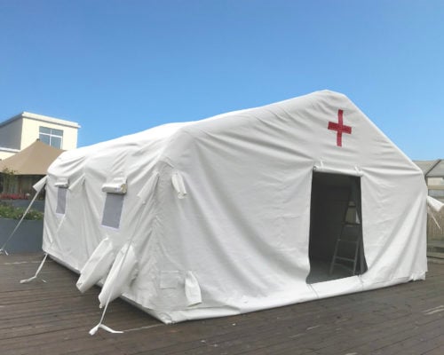 Shelter FR30 – Inflatable Shelter Fr30 Installed 1 Housing Innovation Collaborative