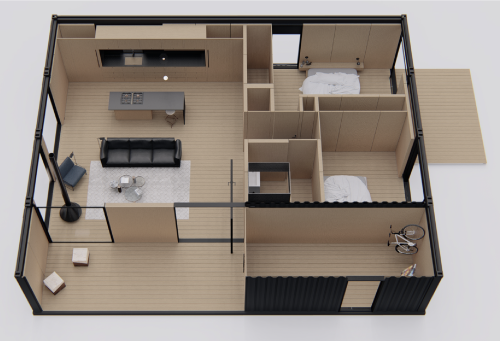 Model 3 Adu Model3 Floorplans 1 Housing Innovation Collaborative