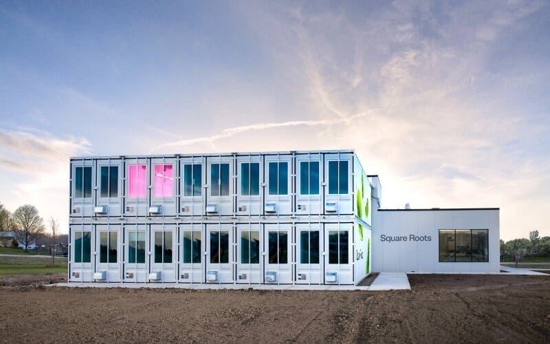 Falcon Structures Multi Container Urban Farm Housing Innovation Collaborative