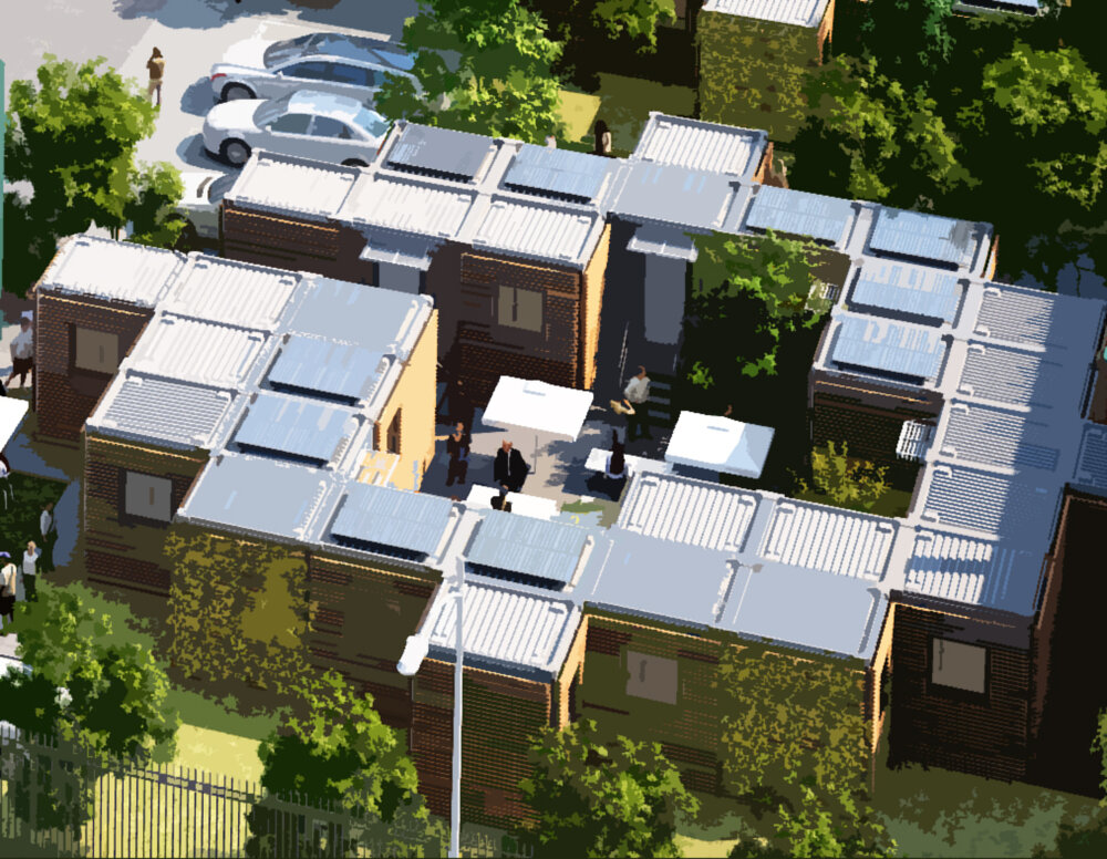 LifeArk Modular (GDS Innovation Lab) Clust Courtyard Housing Innovation Collaborative